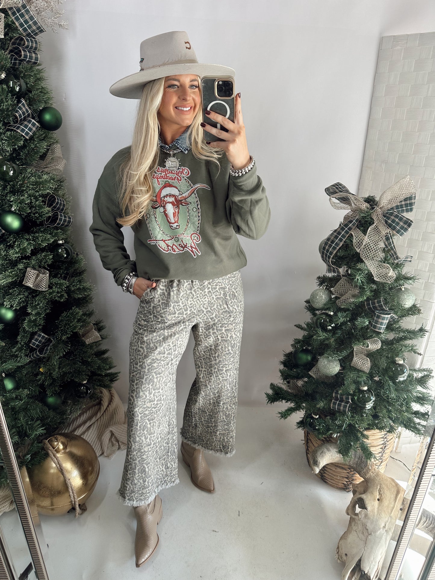 Christmas Greetings from the WEST Sweatshirt