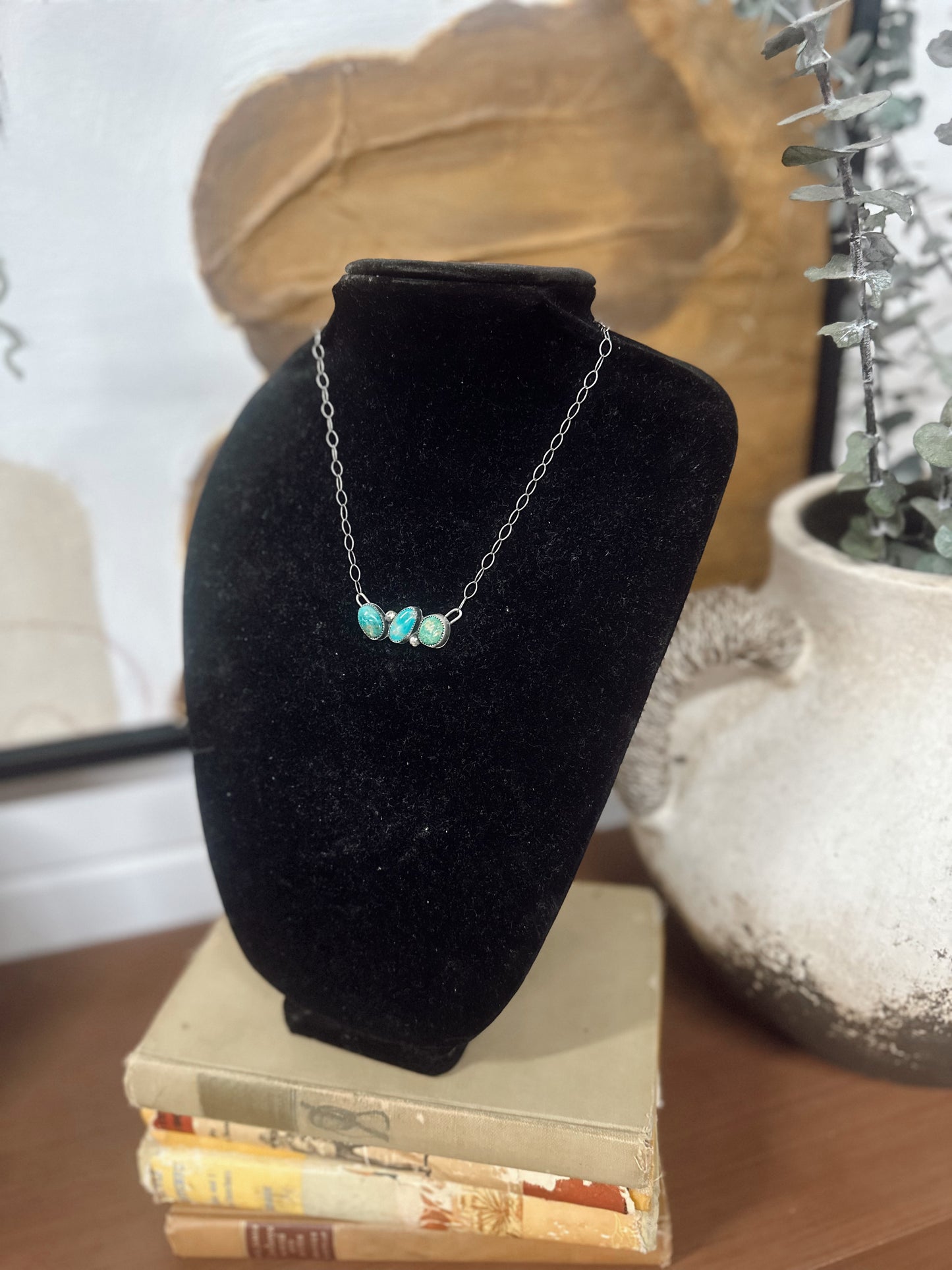 Emerald Valley Sterling Copper Necklace