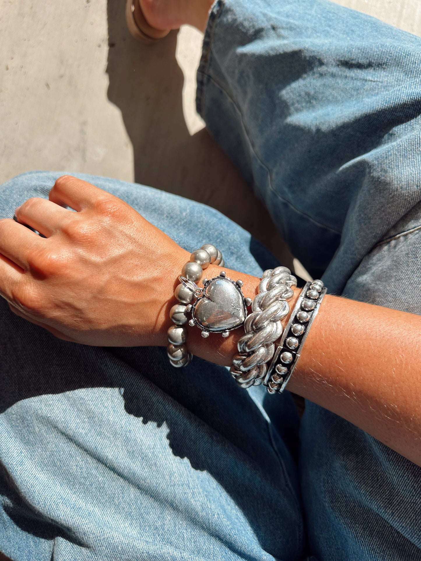 Hazel Heart Bracelet