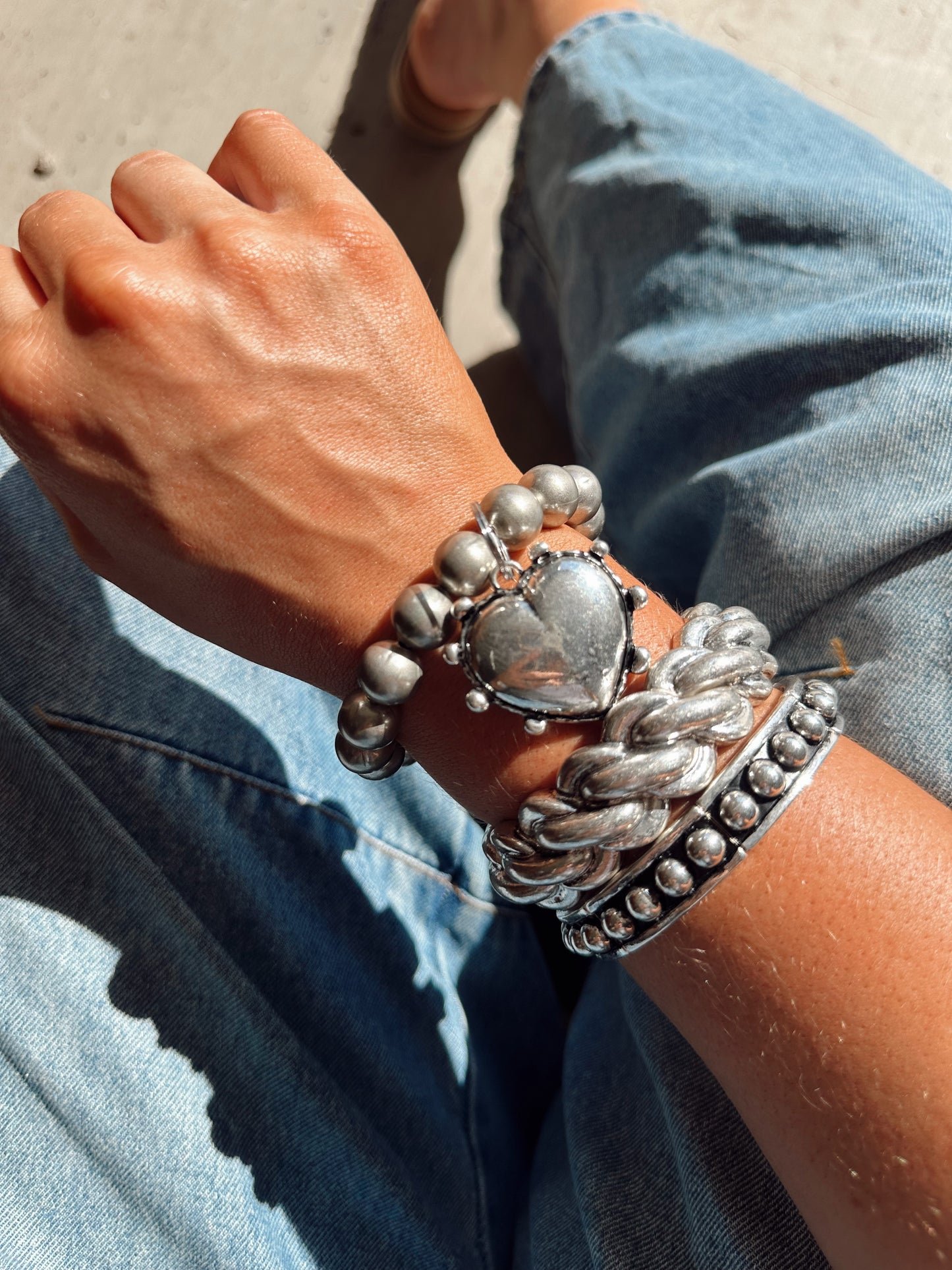 Hazel Heart Bracelet