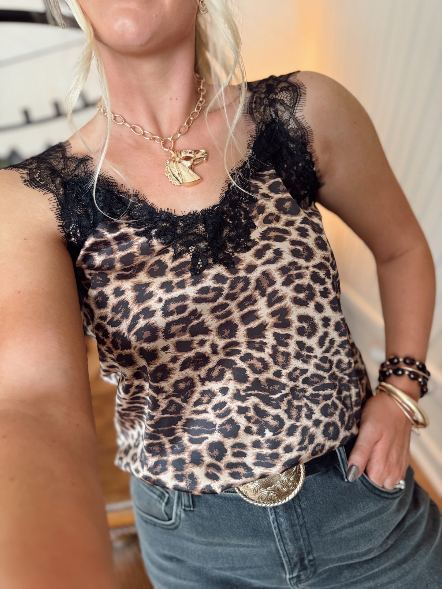 WILD ALLURE TANK *LEOPARD