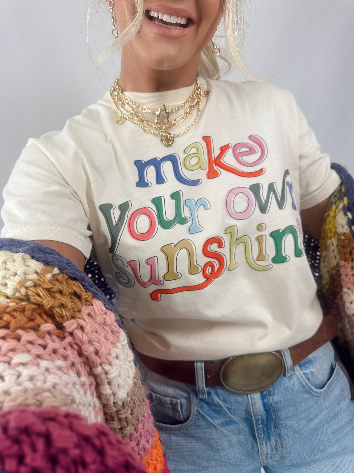 Make Your Own Sunshine Graphic Tee