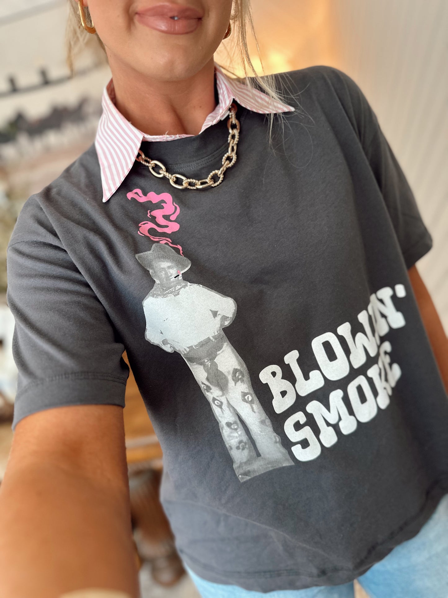 Blowing Smoke Tee