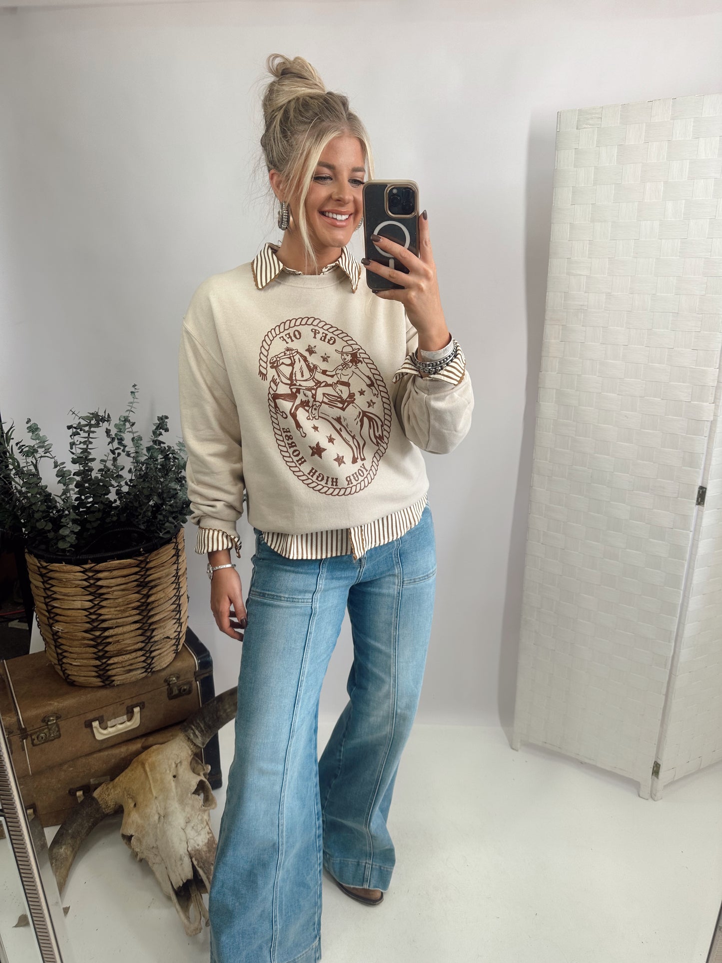 Get Off Your High Horse Sweatshirt