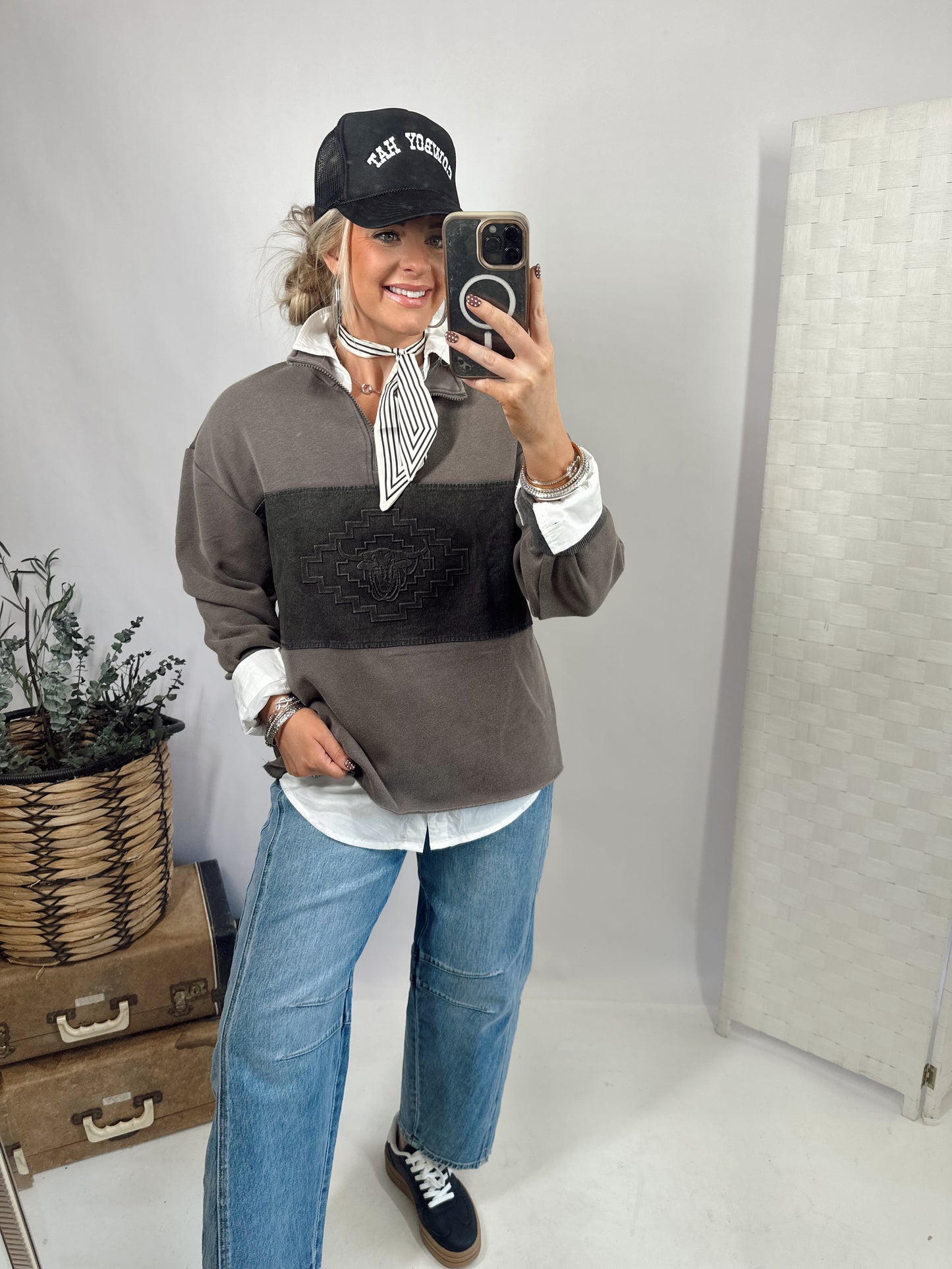 DOUBLE TAKE Sweatshirt *DUST