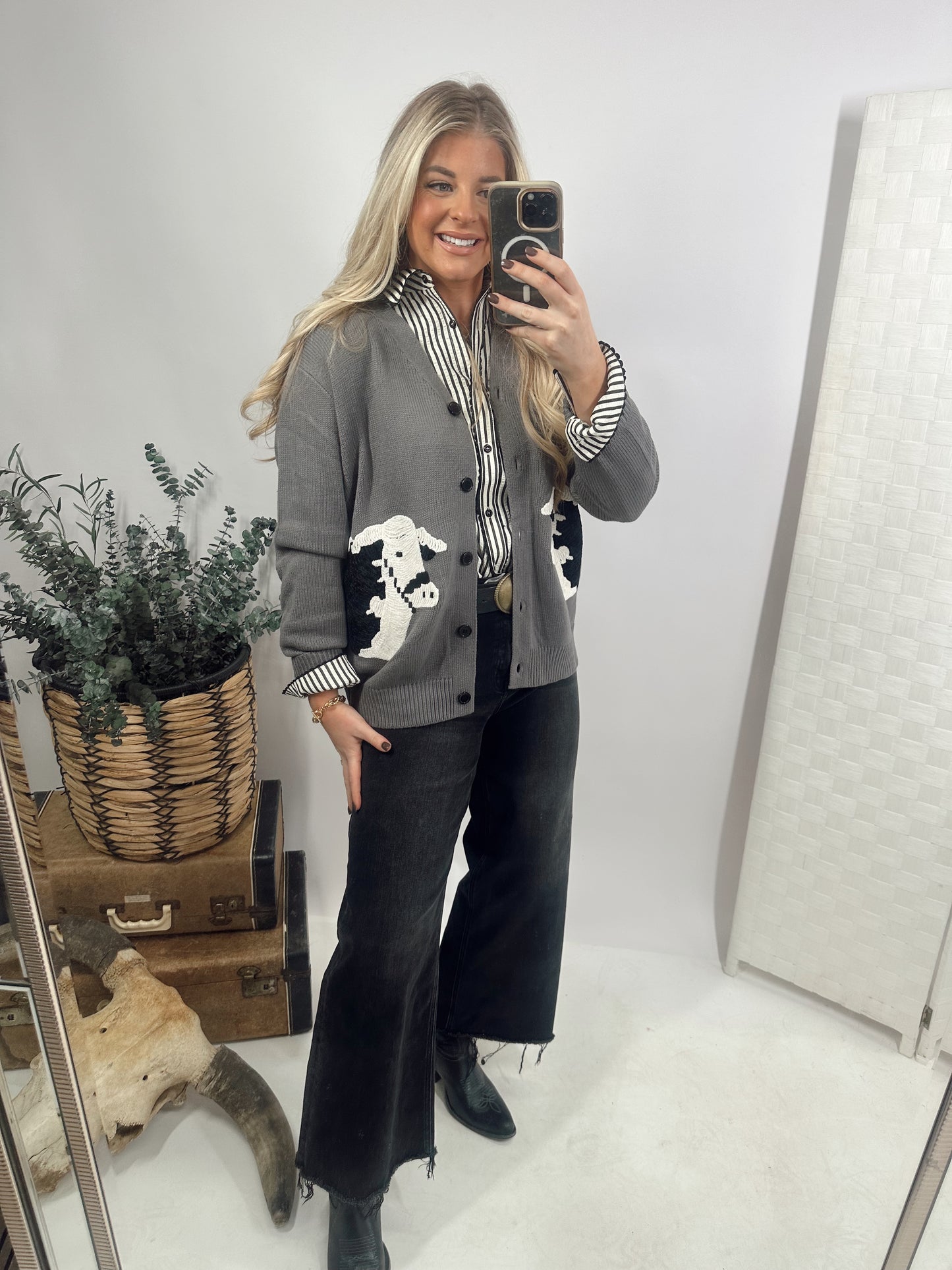 CATTLE CARDI *BLACK HEREFORD