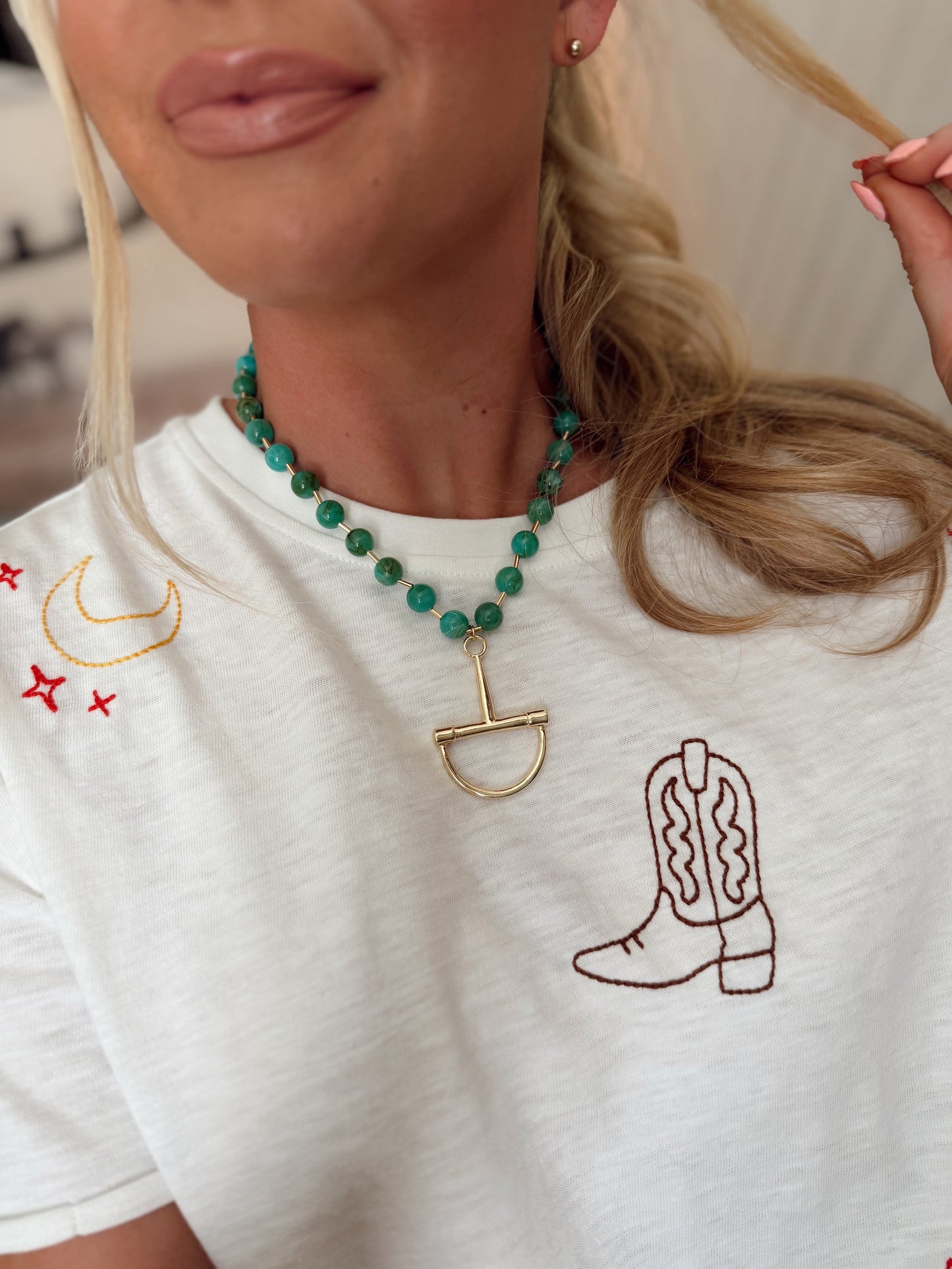 Blaze Necklace *Turquoise
