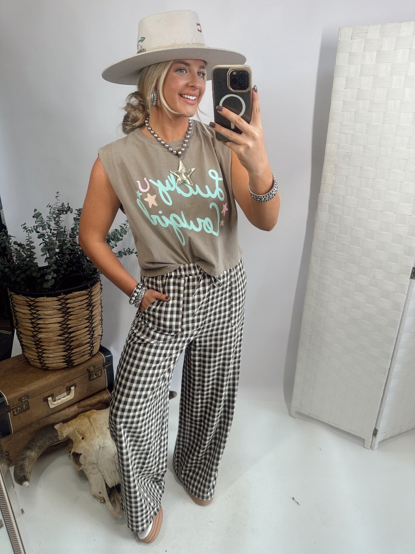 Lucky Cowgirl Tank
