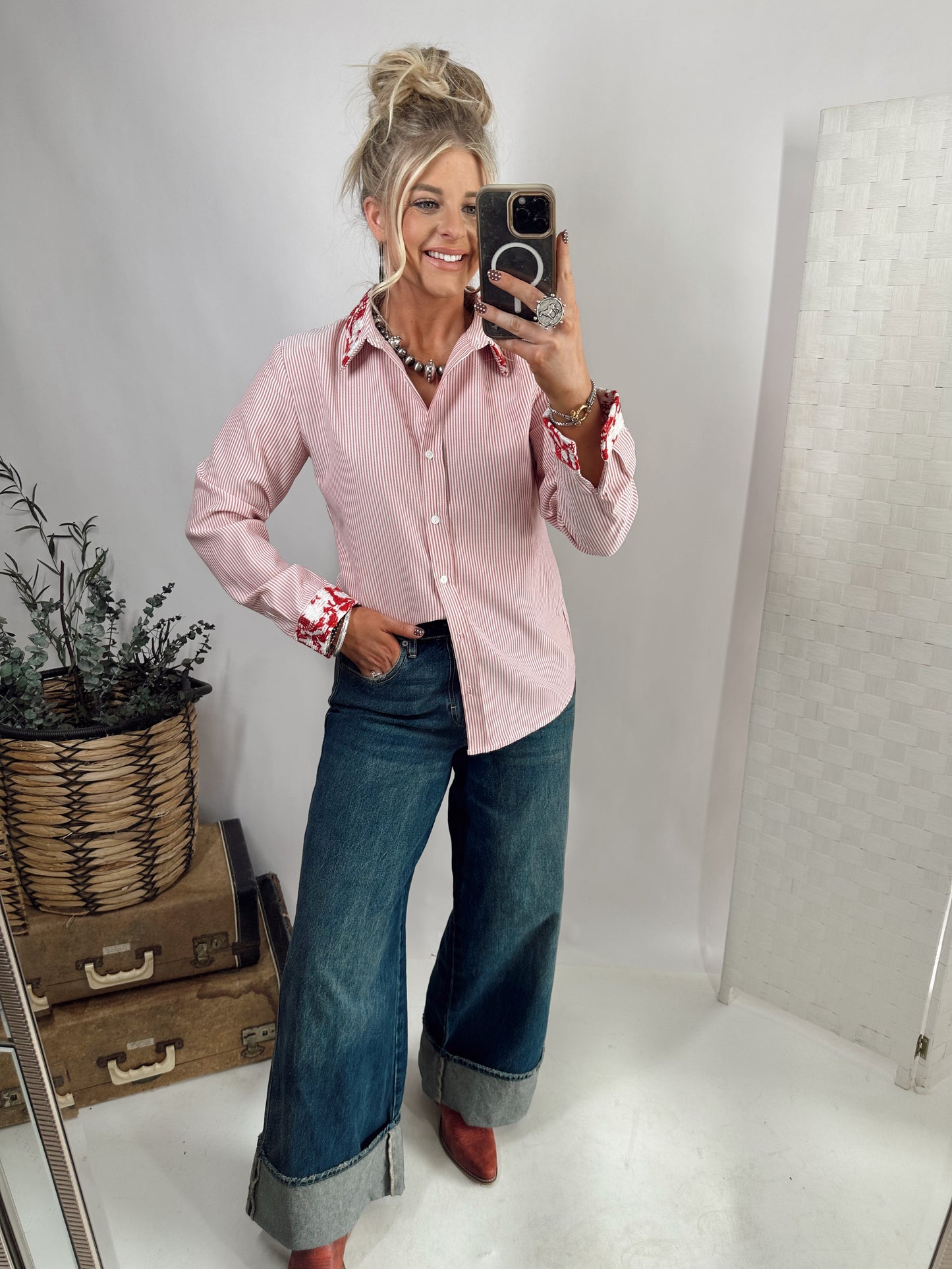 Heidi Top - Red