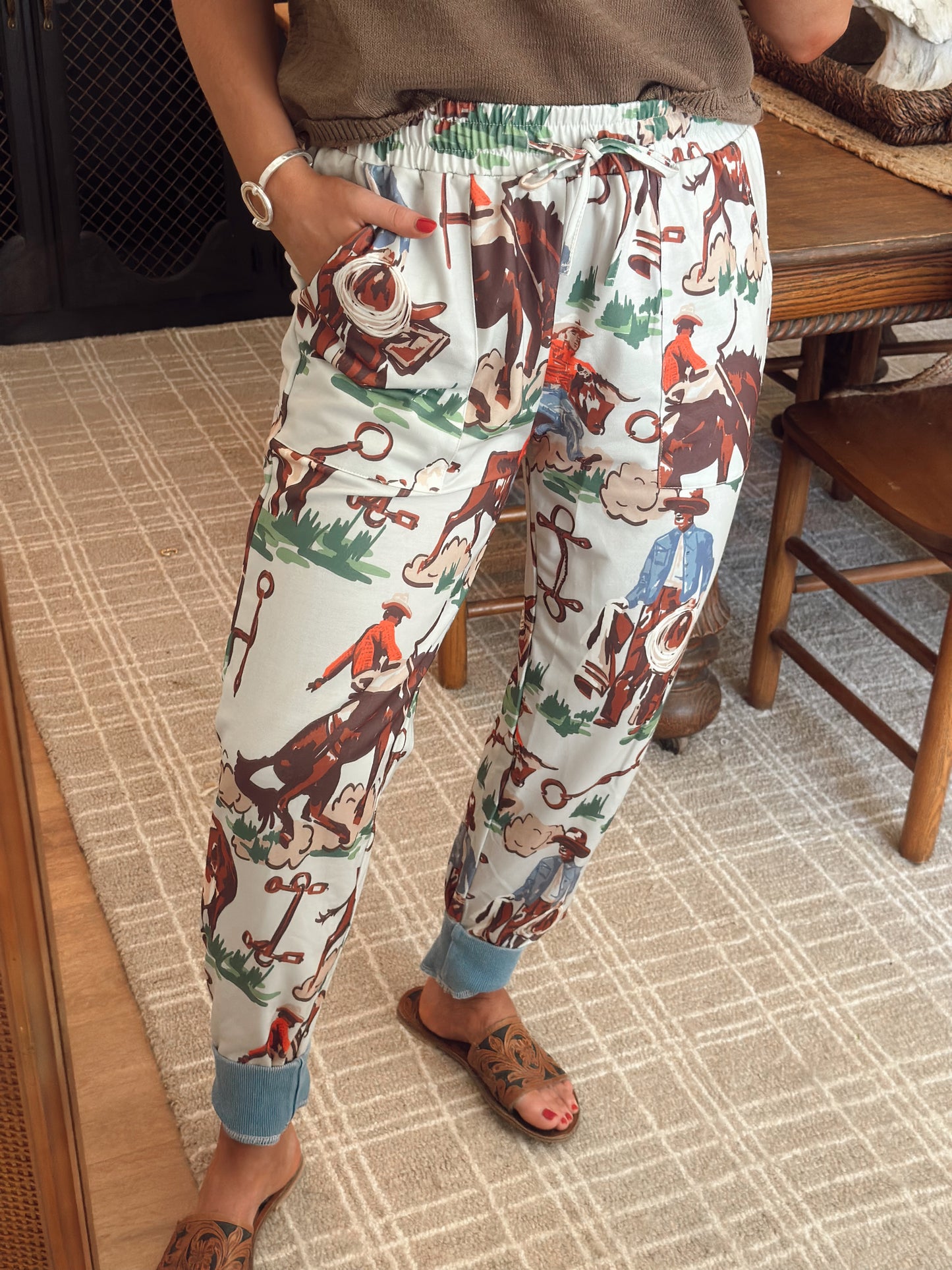 Vintage Ranch Joggers *BARK