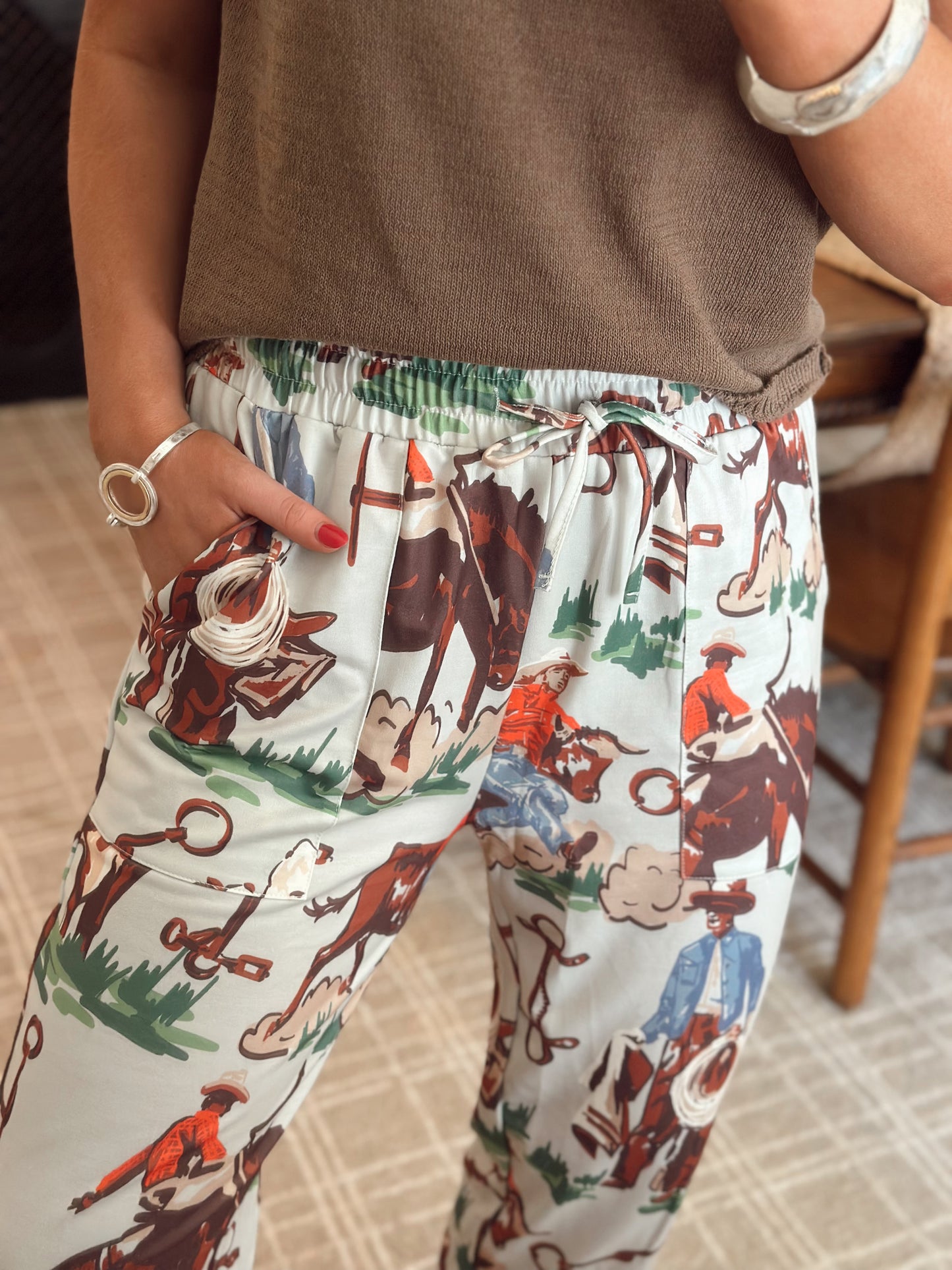 Vintage Ranch Joggers *BARK