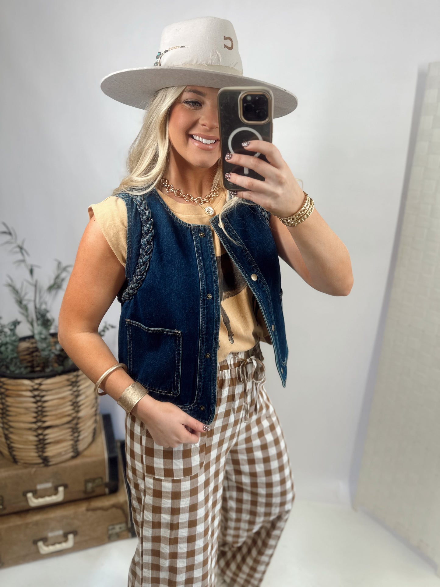 Brandon Braided Vest