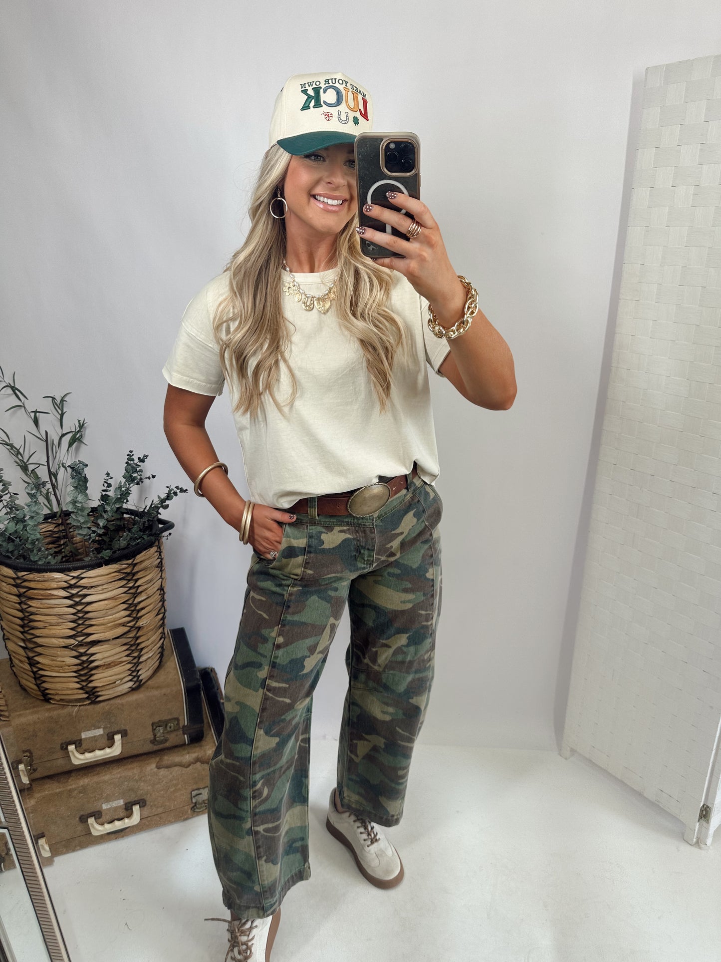 Ezra Camo Pants