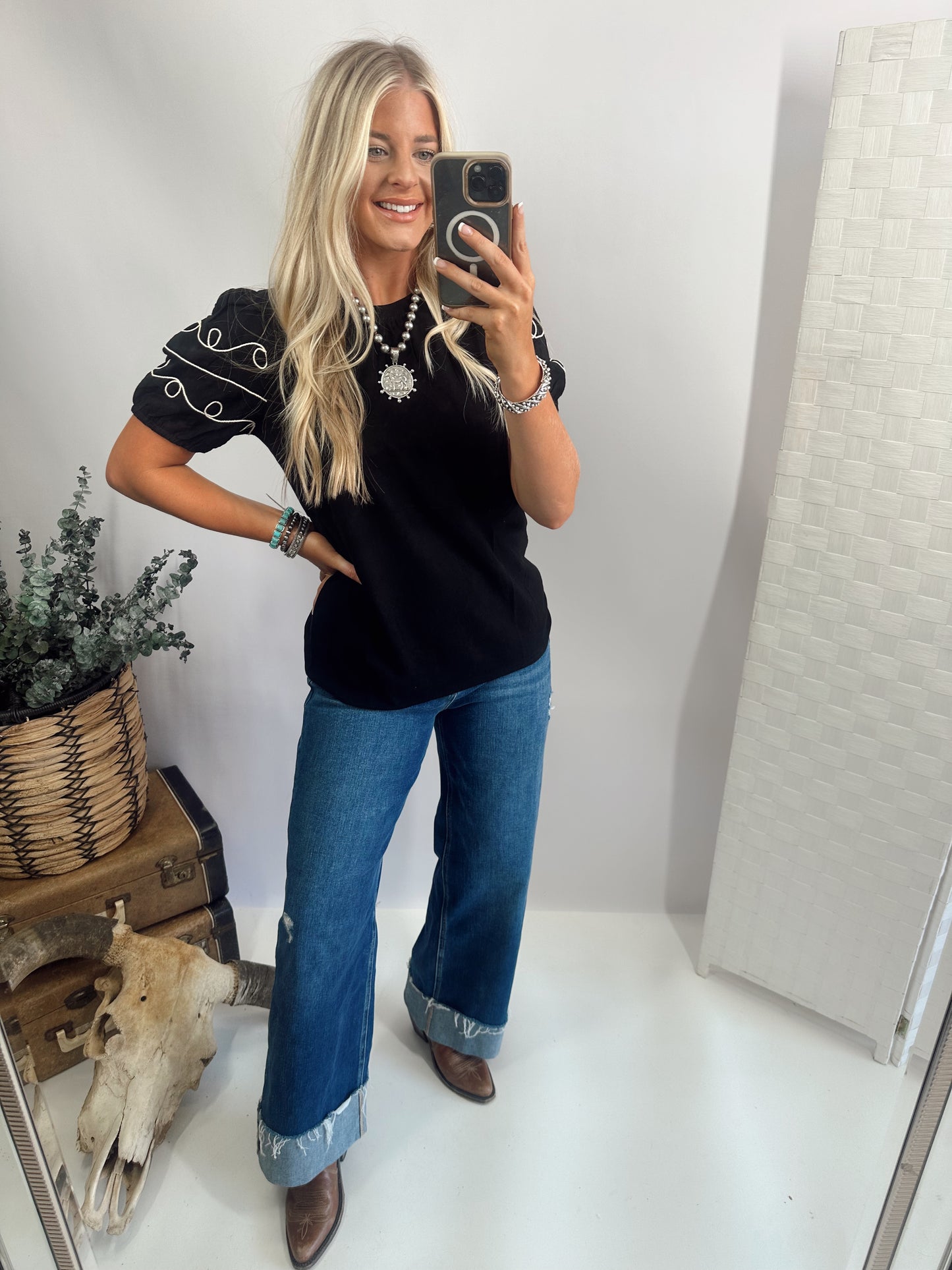 LOOPTY LARIAT TOP