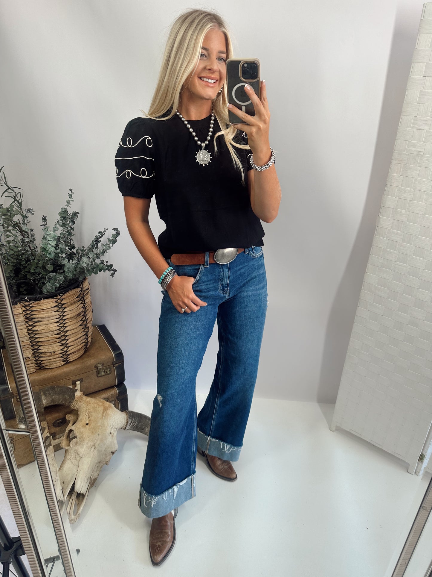 LOOPTY LARIAT TOP