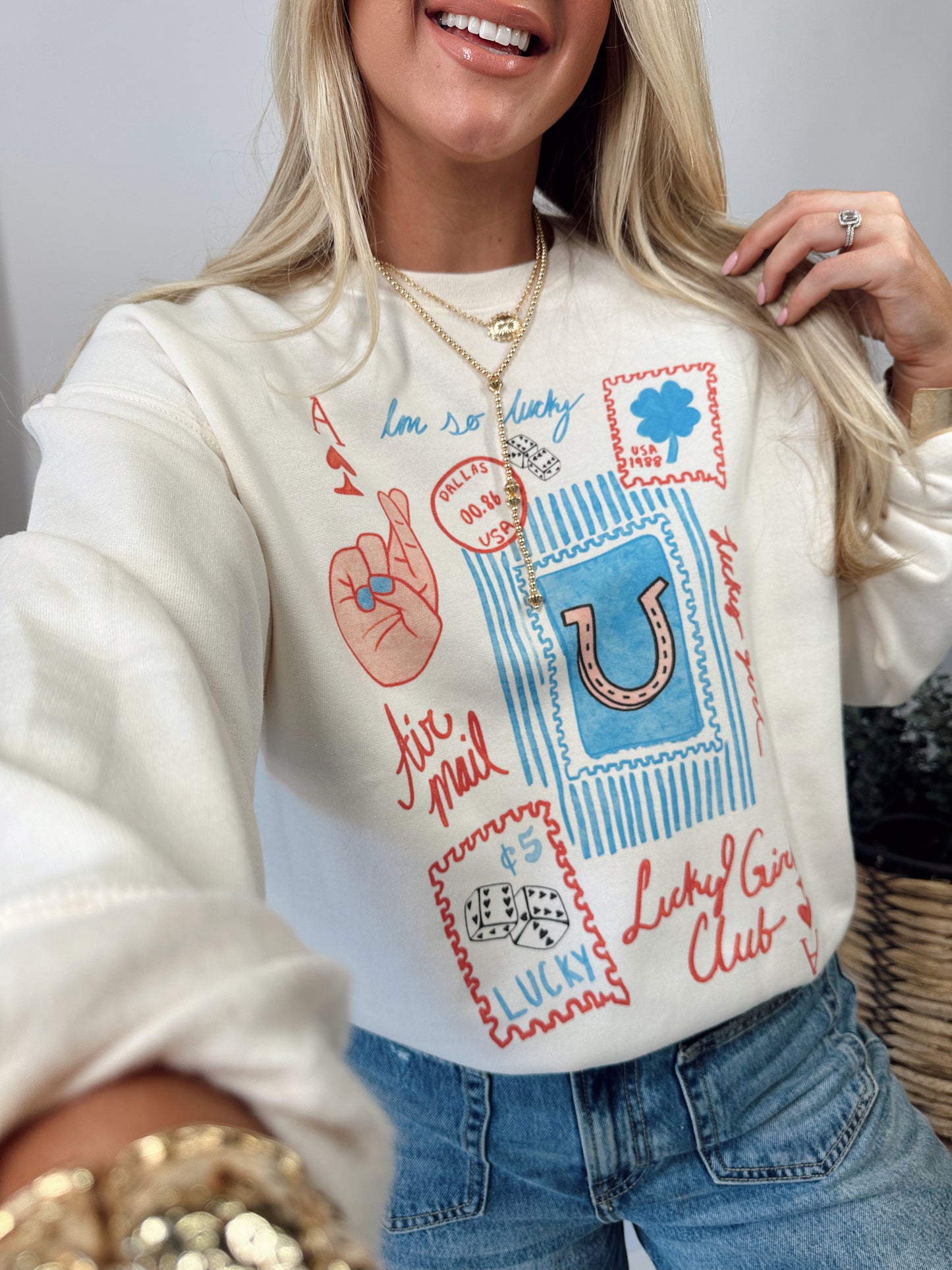 Lucky Girl Club Sweatshirt