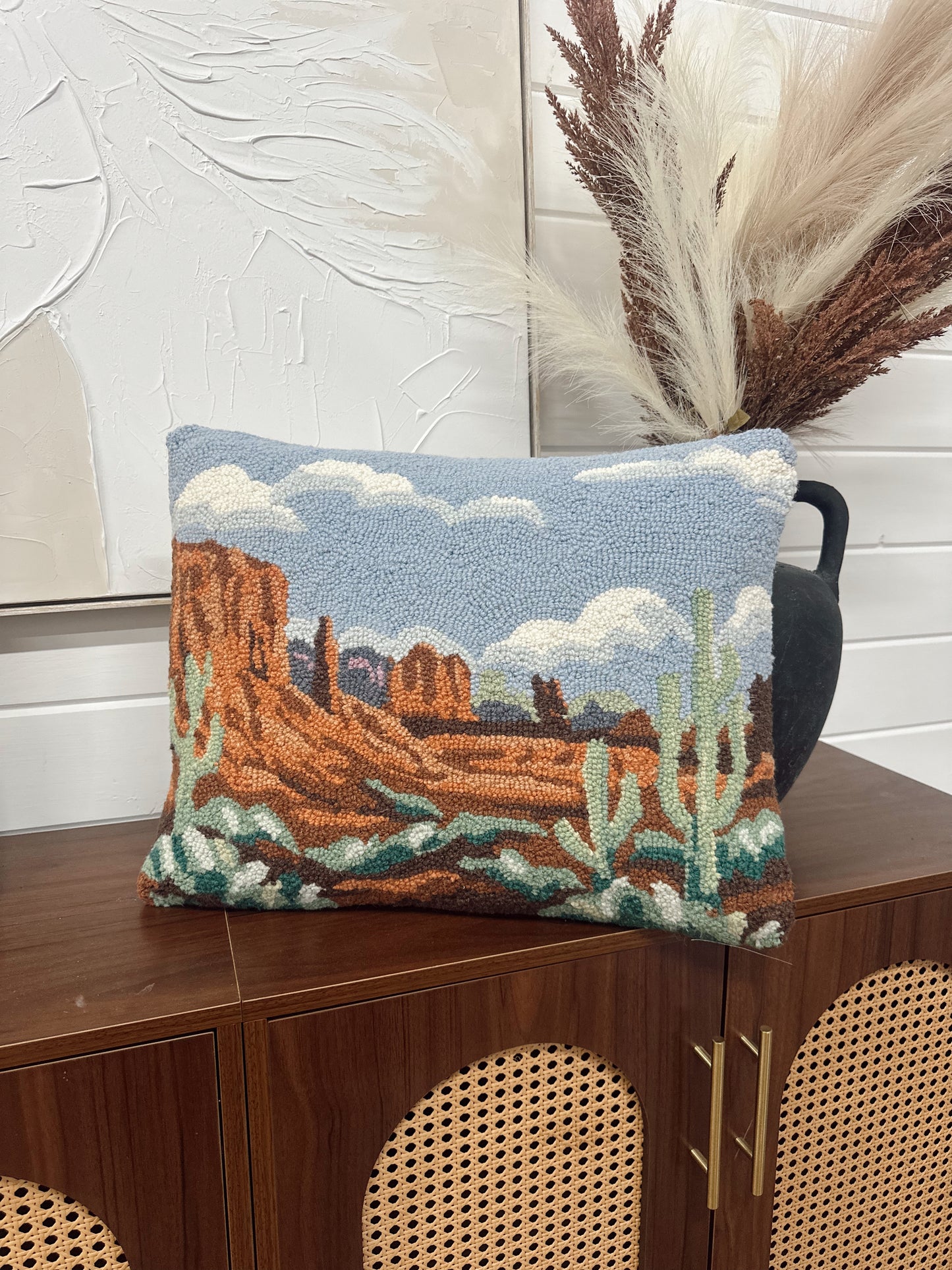 Southwestern Scene Hook Pillow