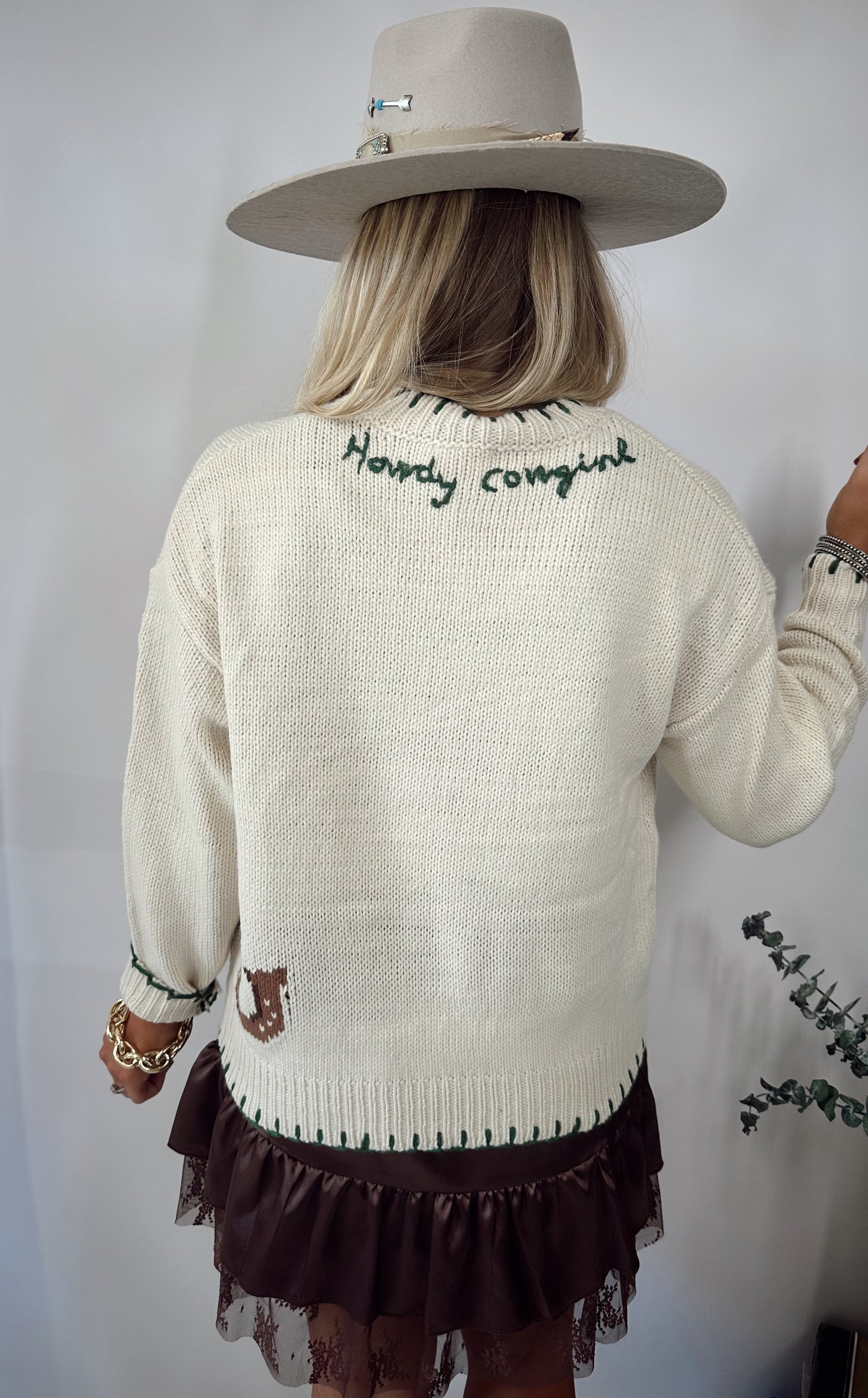 Howdy Cowgirl Sweater
