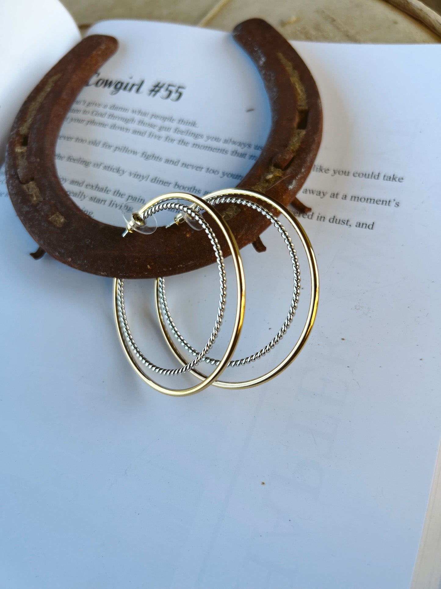 Rosie Earrings *Mixed Metal