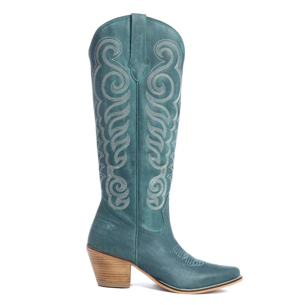 Oakland Boots *Deep Turquoise