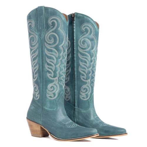 Oakland Boots *Deep Turquoise