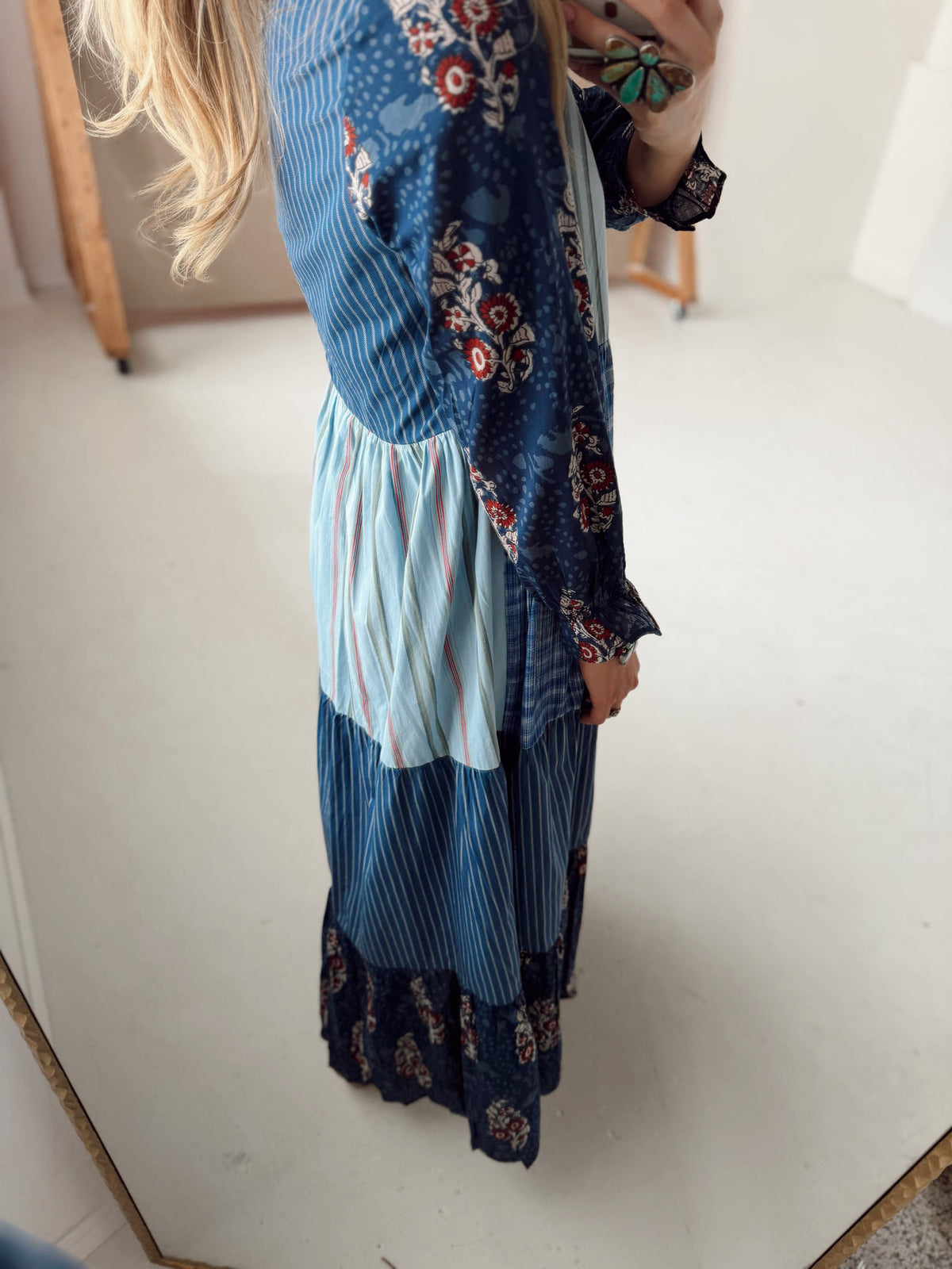 Montana Maxi Dress- Denim