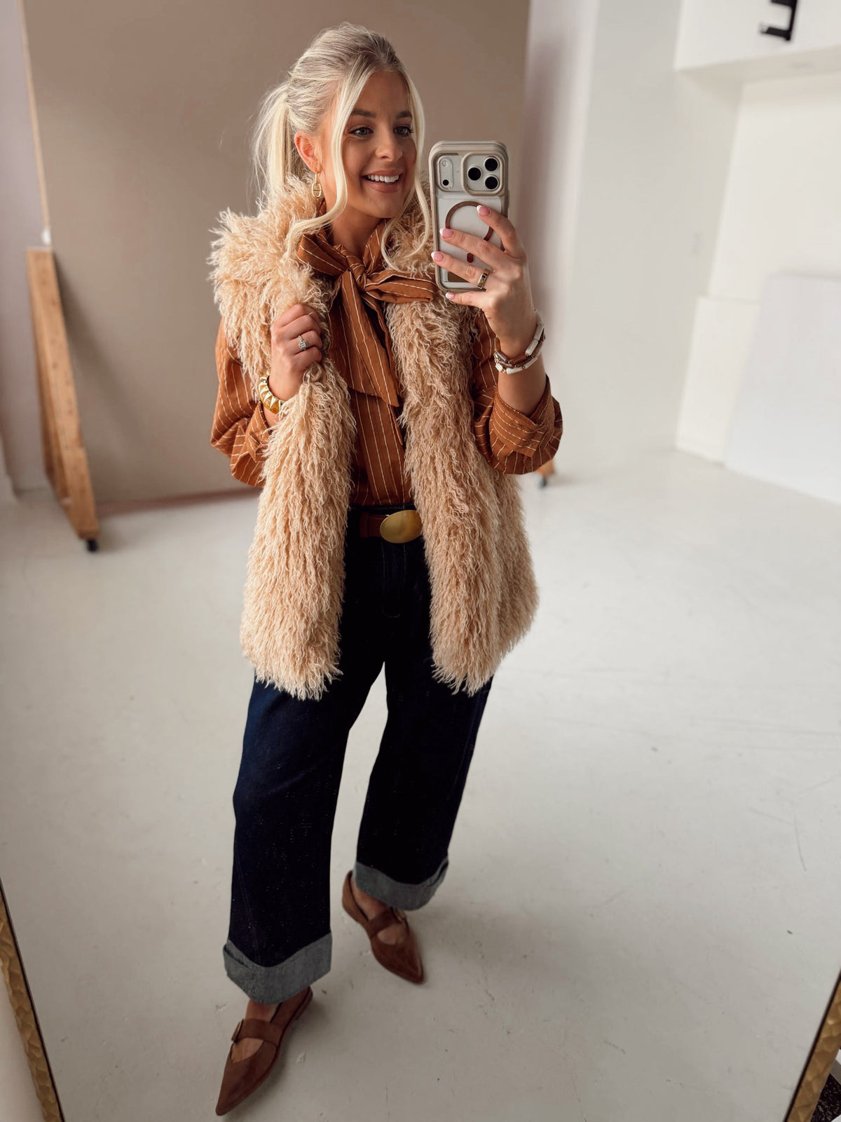 Flint Fur Vest
