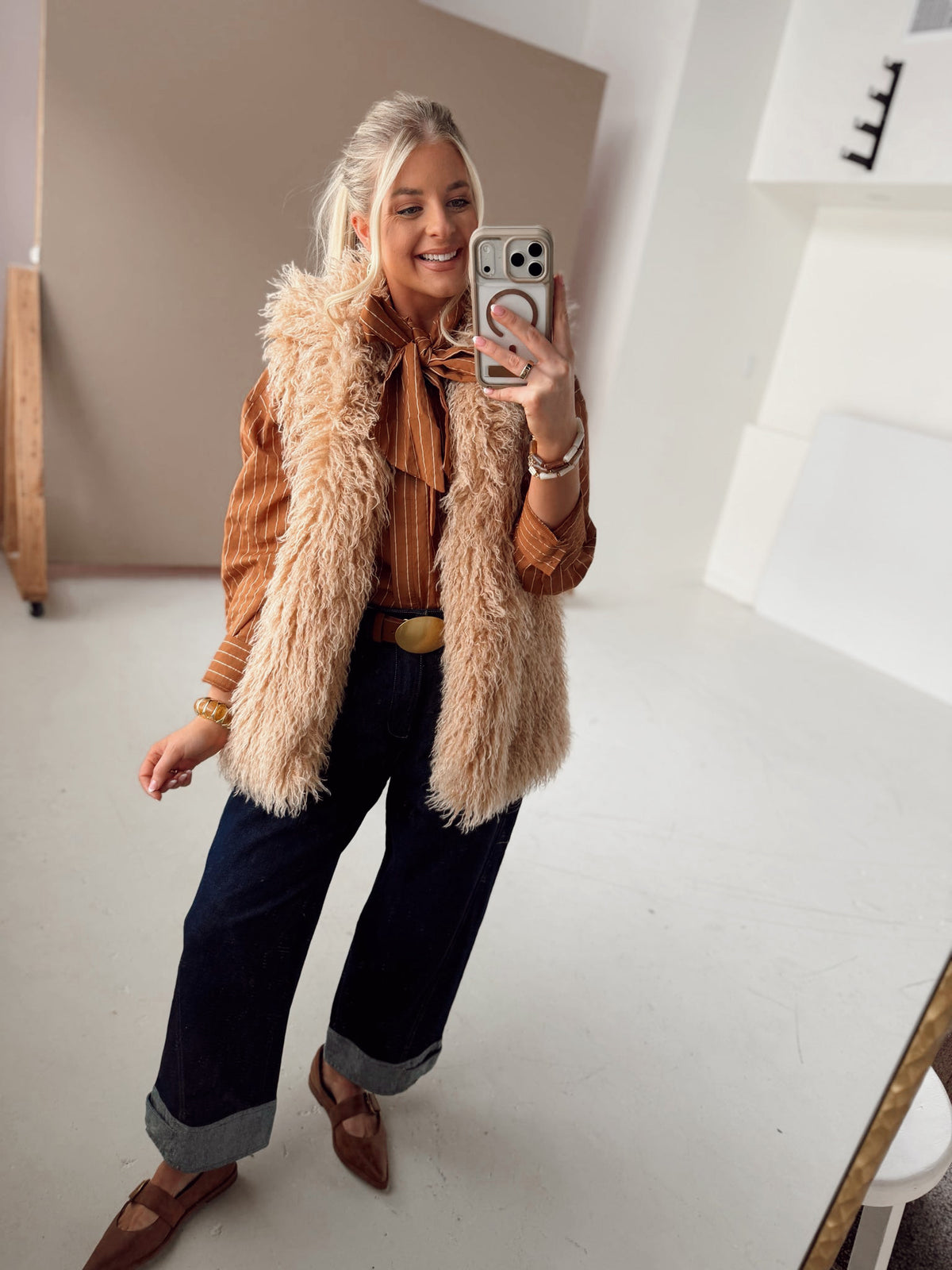 Flint Fur Vest