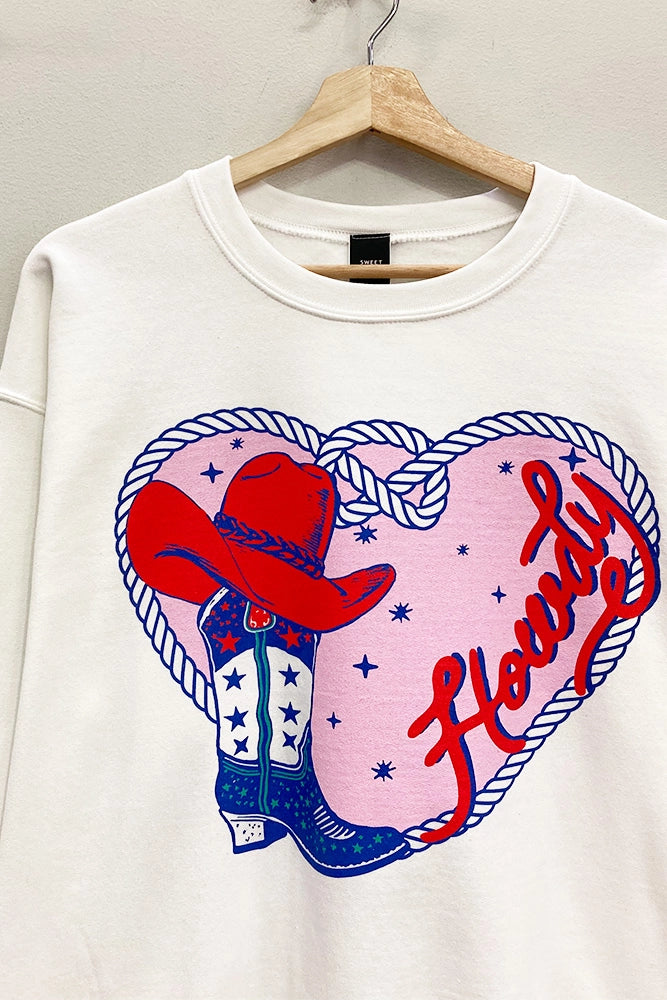 Western Romance Sweatshirt