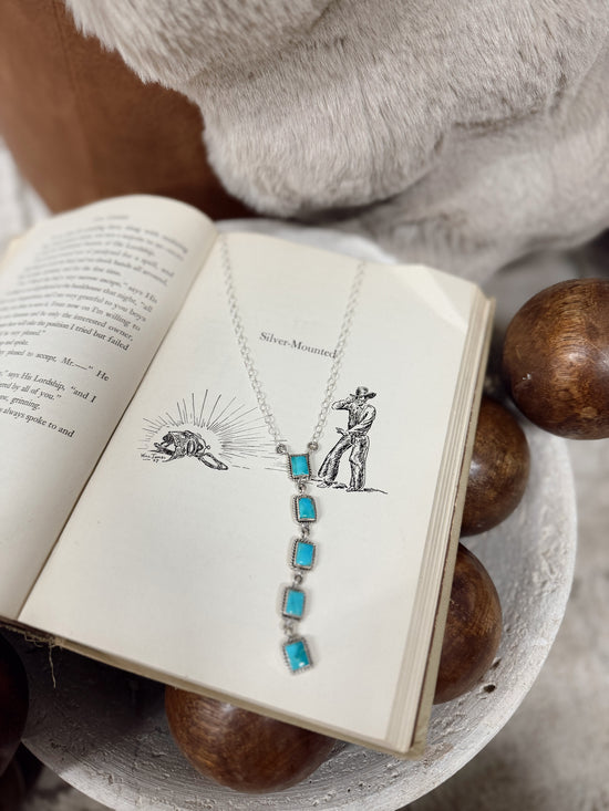 Savannah Hada Collection Kingman Turquoise Necklace