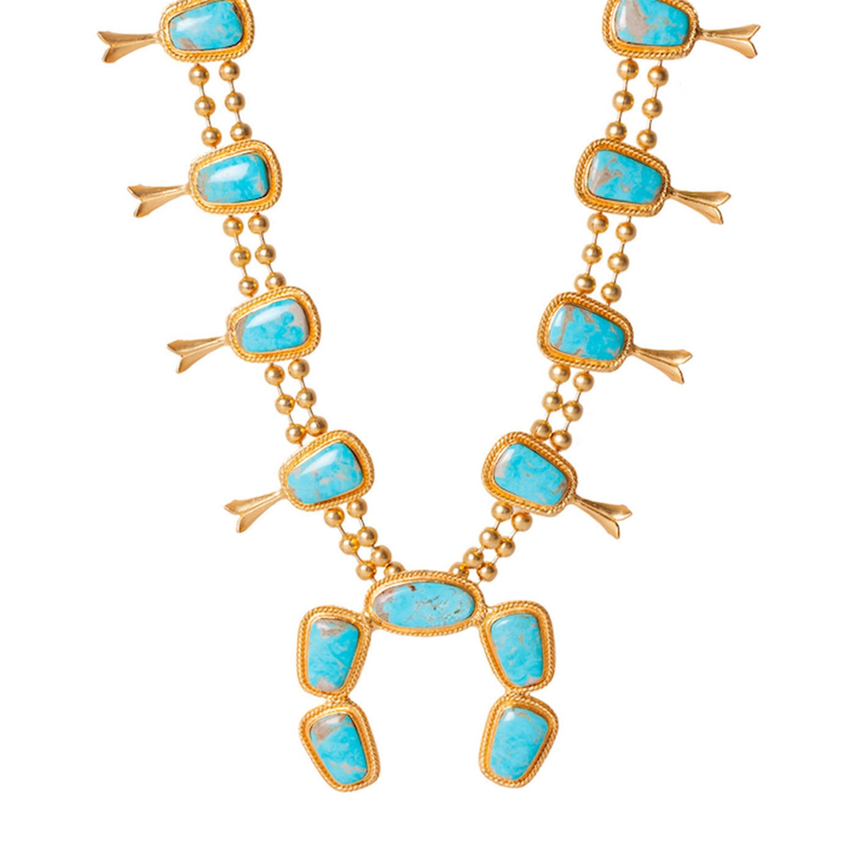 Sahara Squash Blossom Necklace