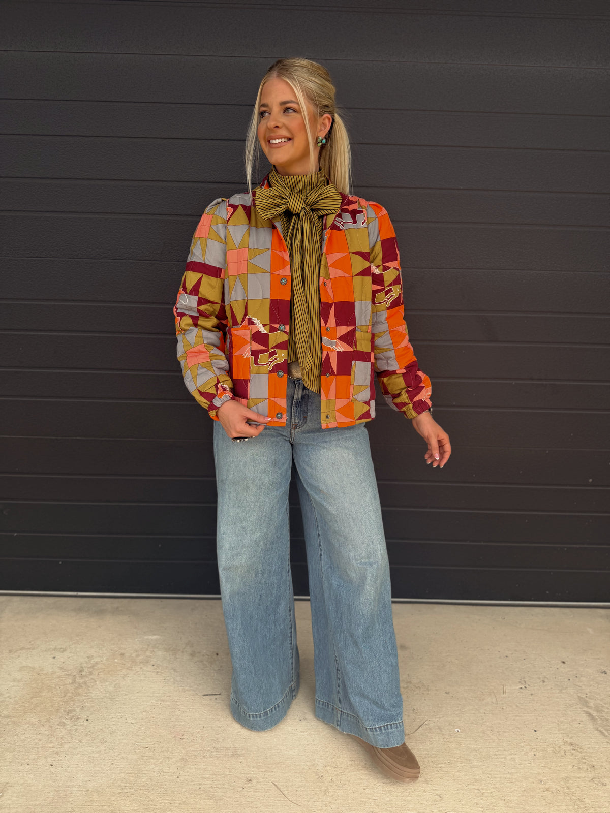 Patchwork Posse Quilted Jacket