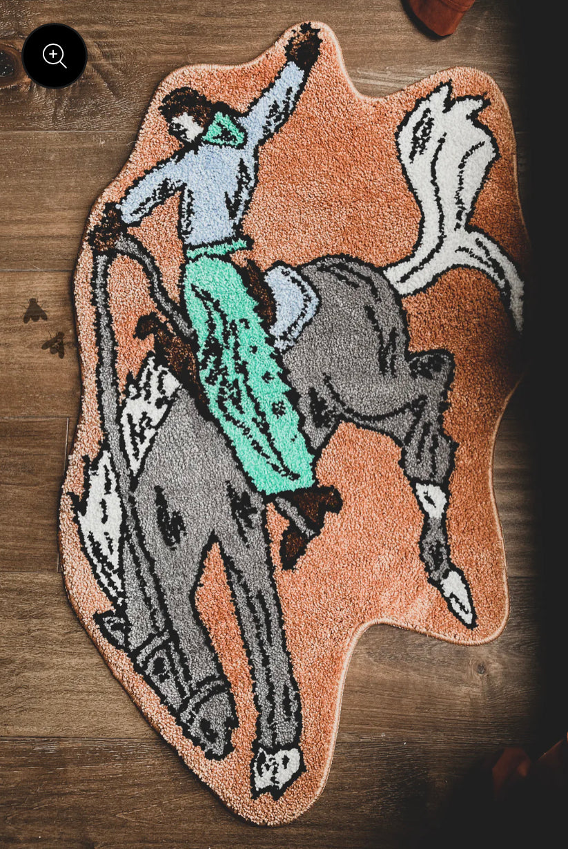 Rodeo Rug ** Bronc Buster