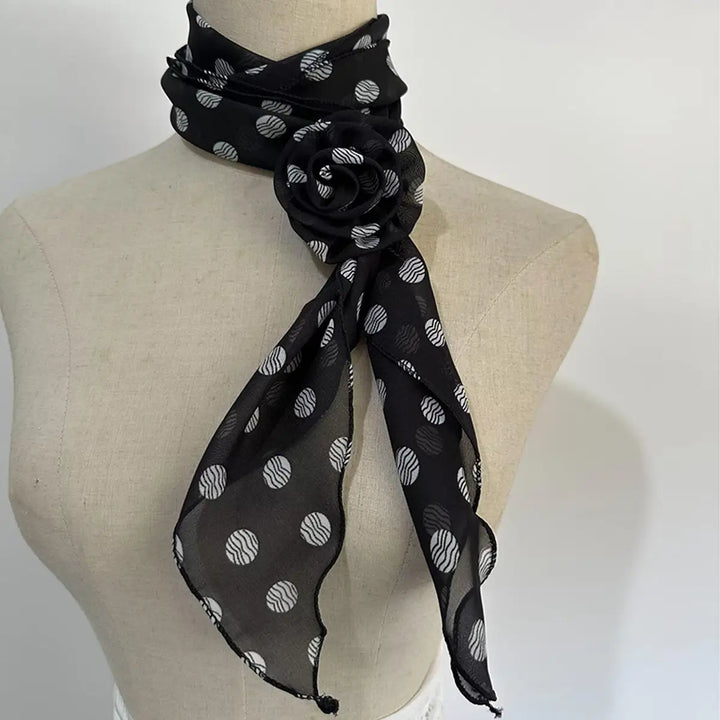 Sassy Slim Scarf *Black
