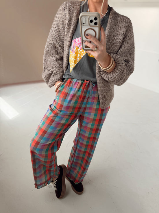 Rosalie Plaid Pants