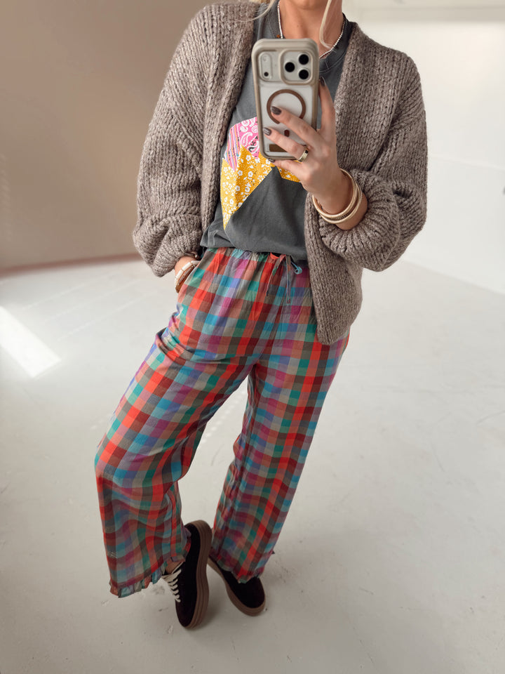 Rosalie Plaid Pants