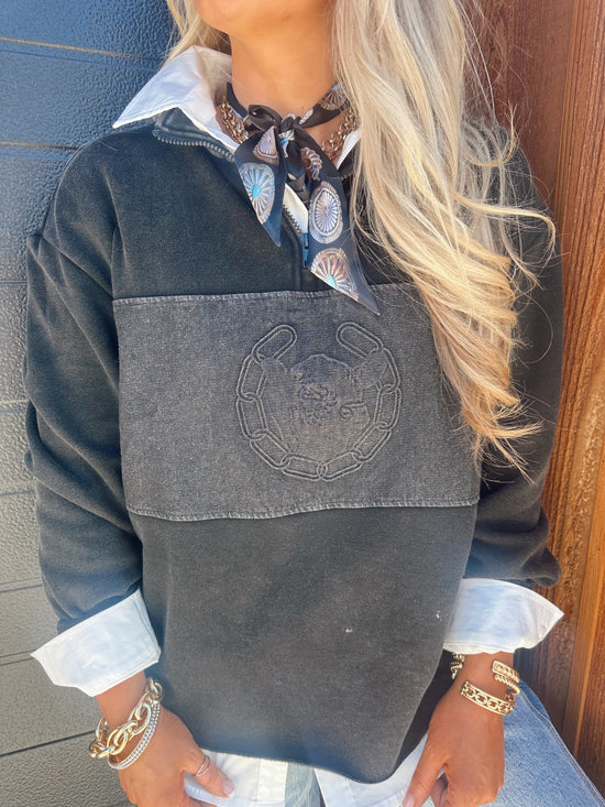 DOUBLE TAKE *MIDNIGHT PULLOVER