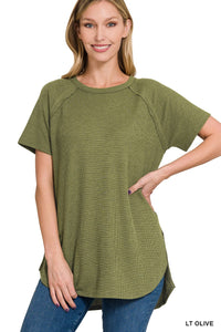 The Cora Top *Olive
