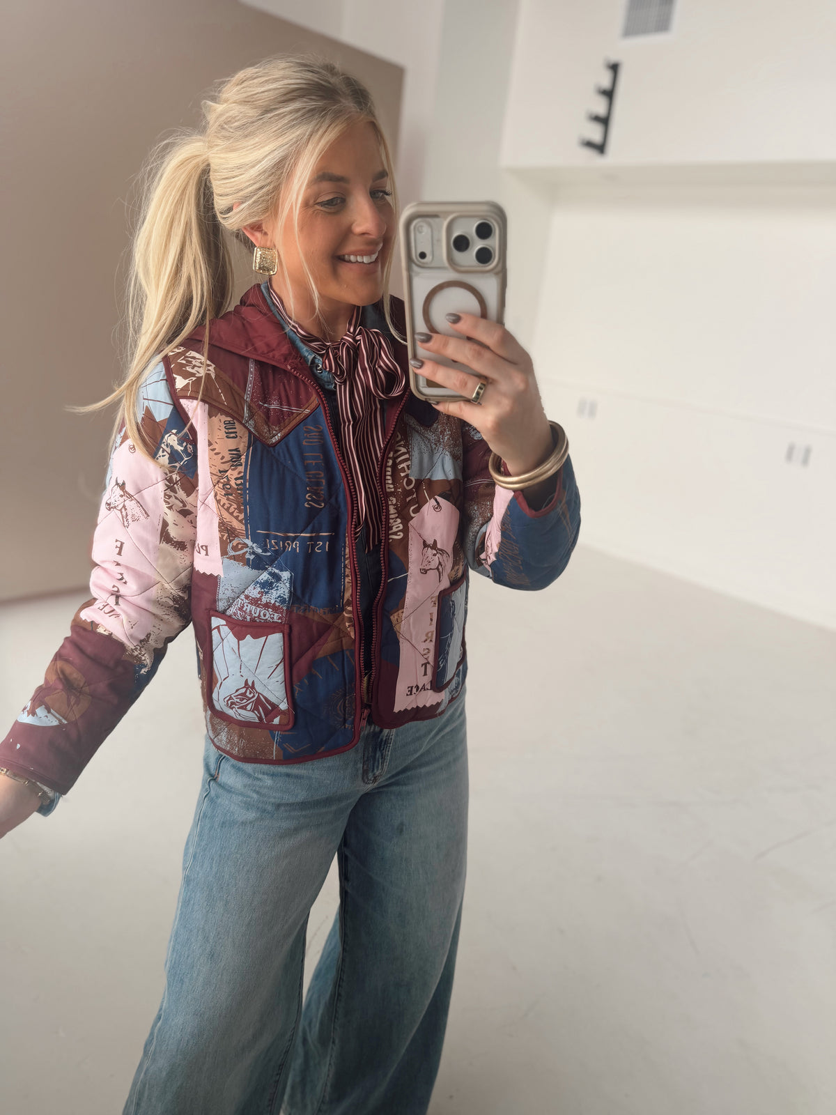 Winners Circle Quilted Jacket