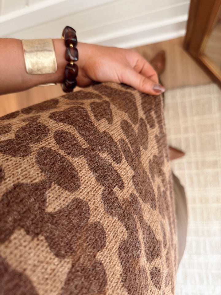 Landon Leopard Top