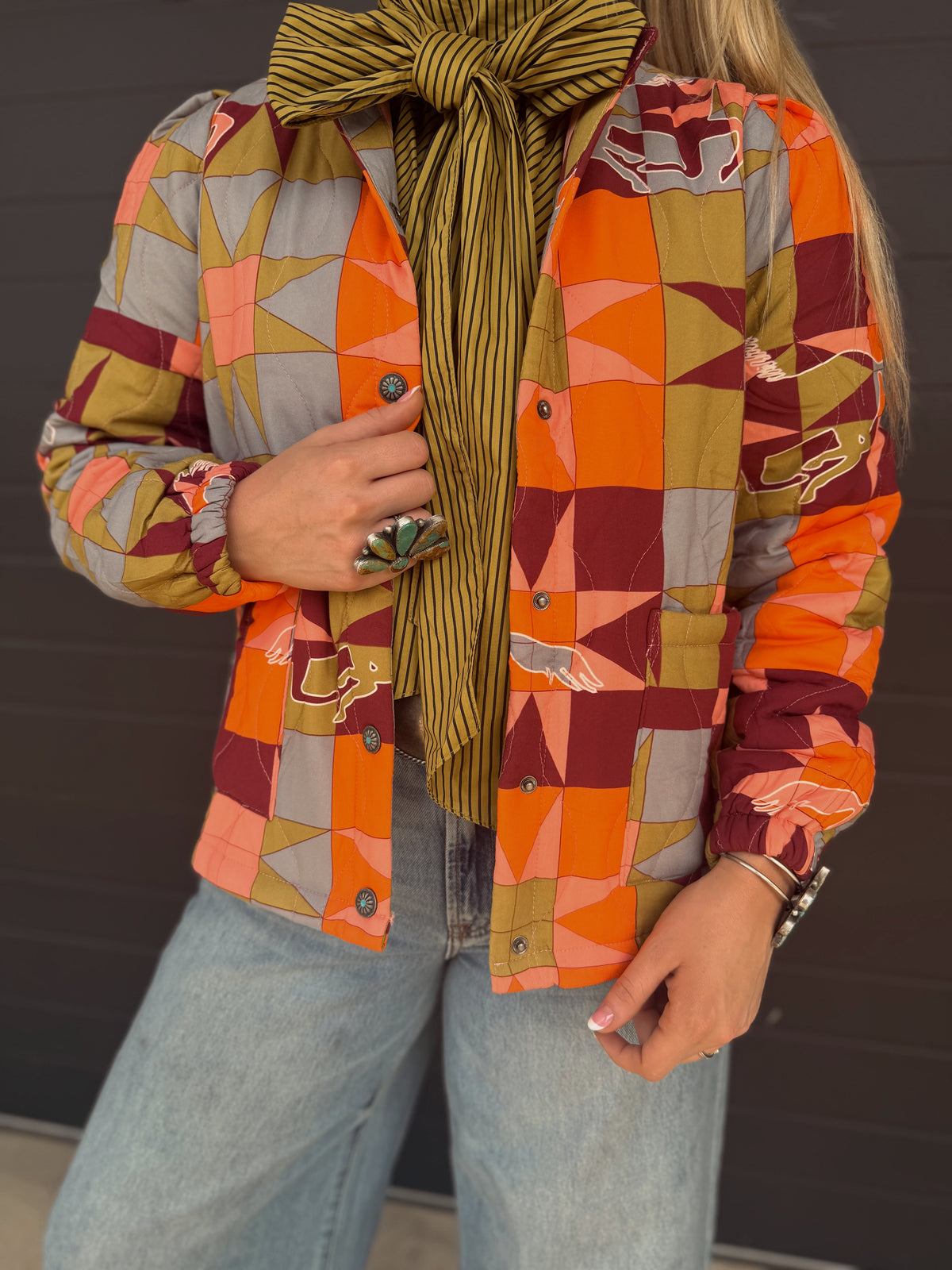Patchwork Posse Quilted Jacket