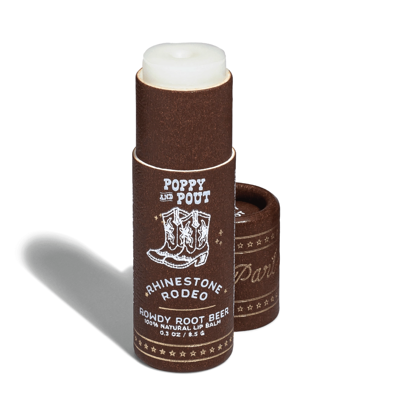Rhinestone Rodeo, Rowdy Rootbeer Lip Balm