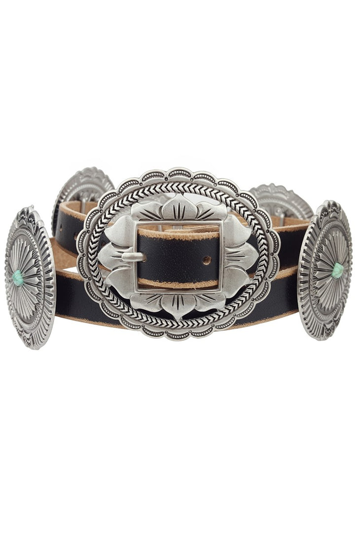 Waylon Western Belt Black