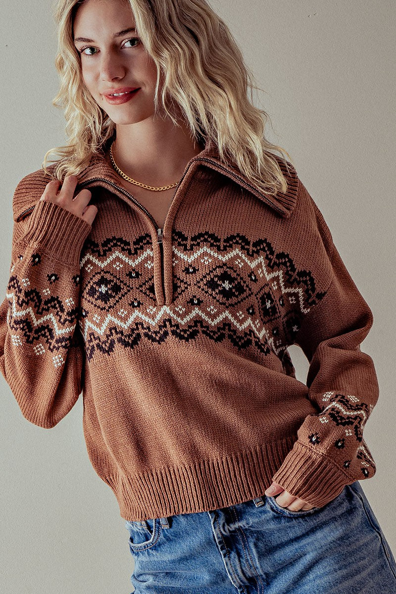The Round Up Sweater