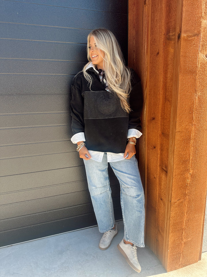 DOUBLE TAKE *MIDNIGHT PULLOVER