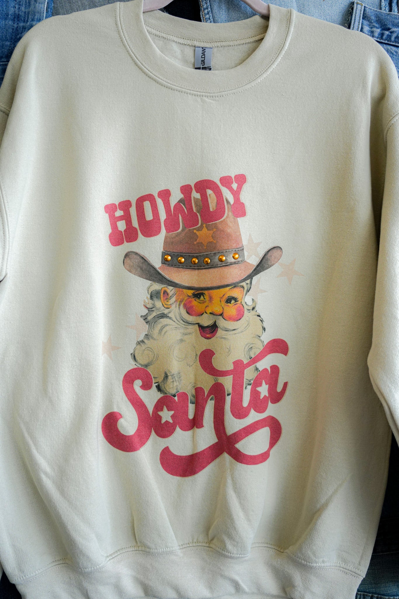 Howdy Santa Sweatshirt