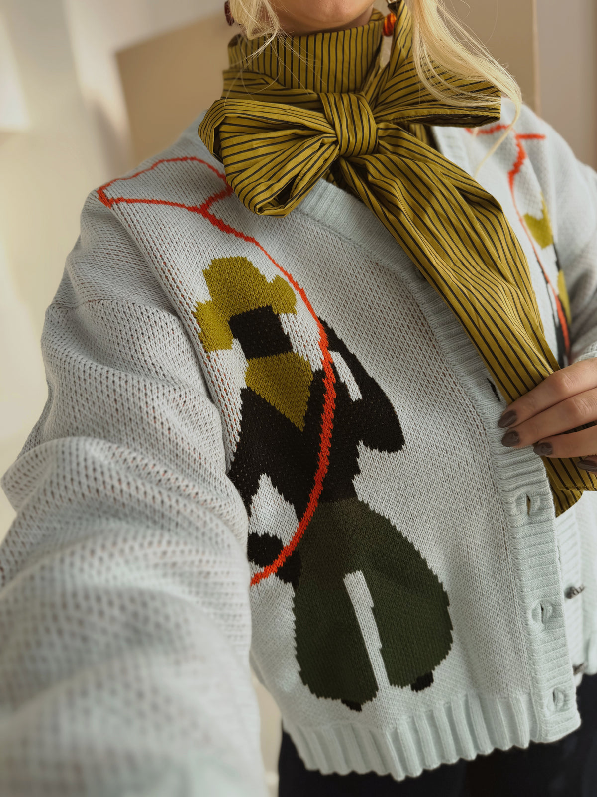 LASSO LEGEND CARDIGAN *LIGHT