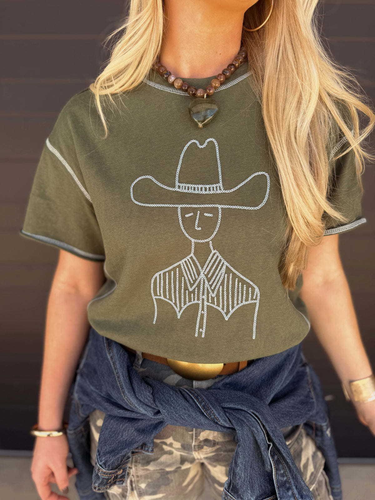 Staredown Stitch Top *DARK