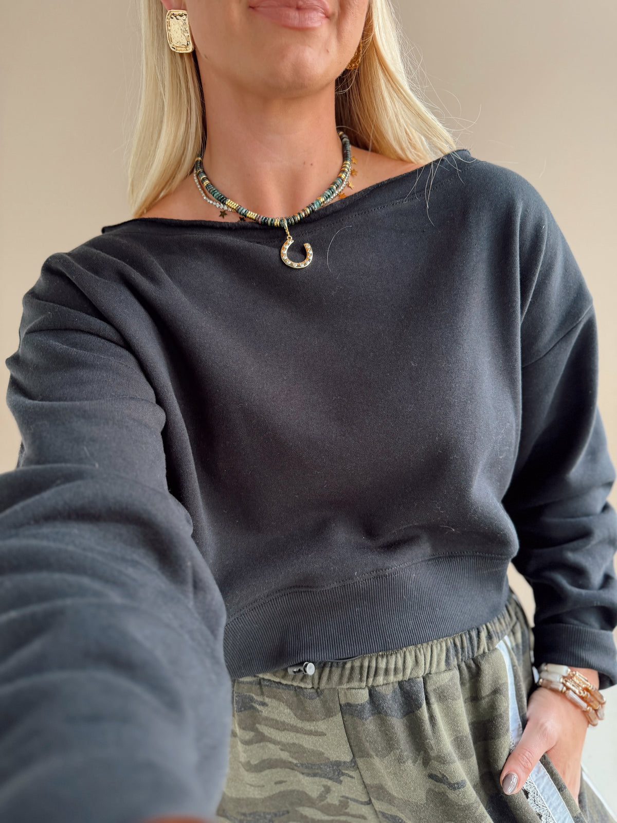 Zane Sweatshirt *Black