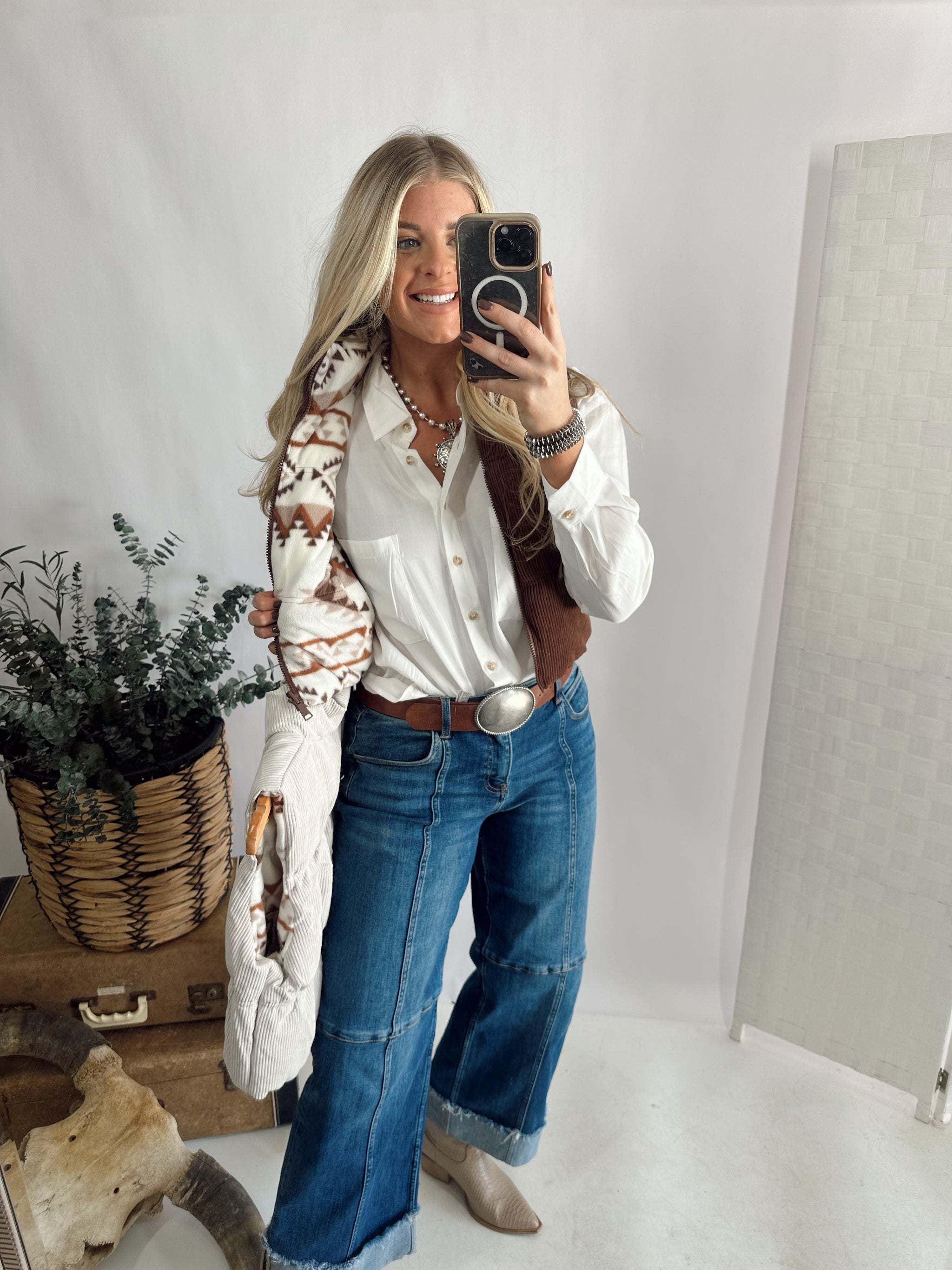 Polly Puffer Vest*CREAM-DOOR BUSTER